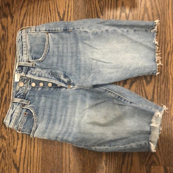 Denim forum jeans biker shorts. Worn once. Stylish - Picture 1 of 3